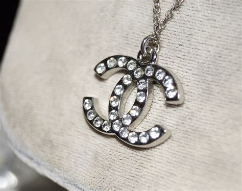 chanel makeup necklace|fake Chanel necklace.